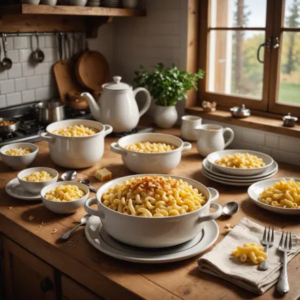 Десерты: искусство наслаждения макаронами с молоком