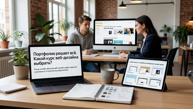 Портфолио решает всё. Какой курс веб-дизайна выбрать?