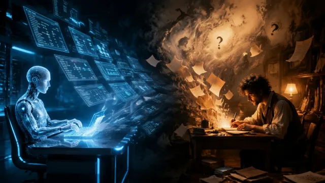 ИИ проигрывает людям. Нейросети не умеют писать!