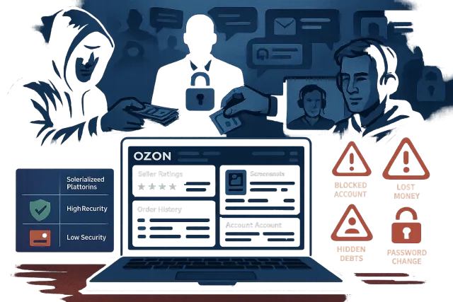 Как безопасно купить аккаунт Ozon: риски, проверка подлинности и советы по выбору продавца